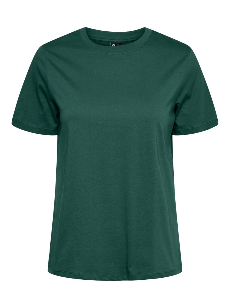 PIECES Tricou 'RIA'  verde smarald