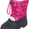 PLAYSHOES Bocanci de zăpadă 'Sterne'  fucsia / negru