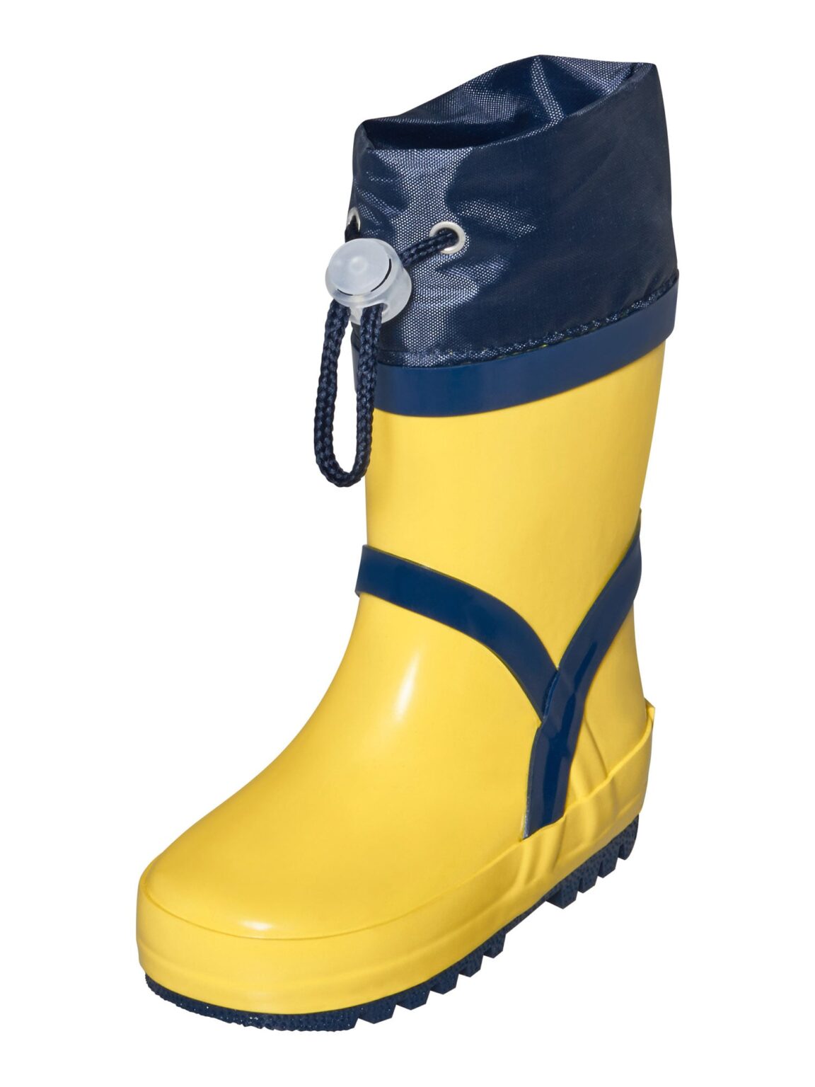 PLAYSHOES Cizme de cauciuc  albastru închis / galben