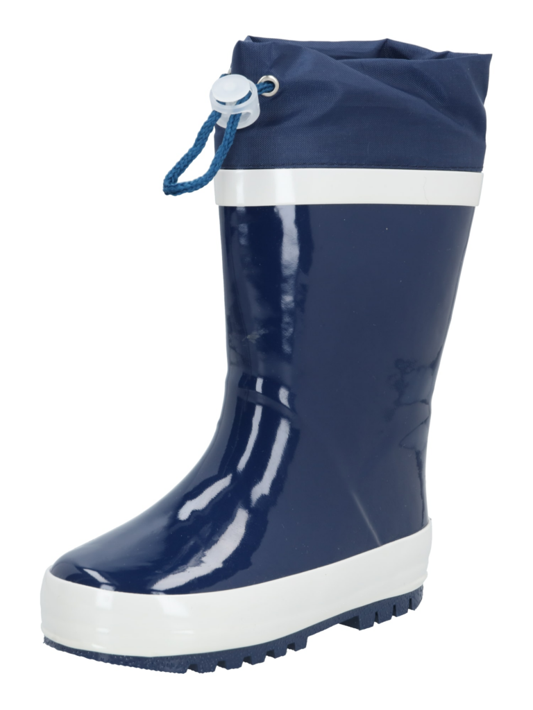 PLAYSHOES Cizme de cauciuc  bleumarin / alb