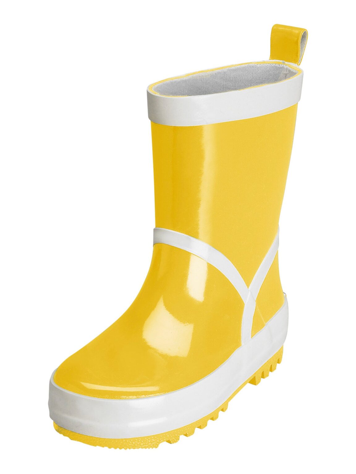PLAYSHOES Cizme de cauciuc  galben / alb