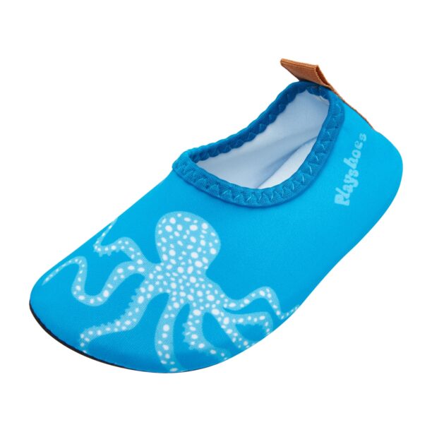 PLAYSHOES Flip-flops 'Meerestiere'  azuriu / albastru deschis / alb