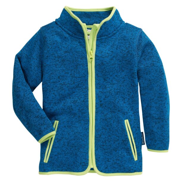 PLAYSHOES Jachetă  fleece  albastru regal / albastru neon