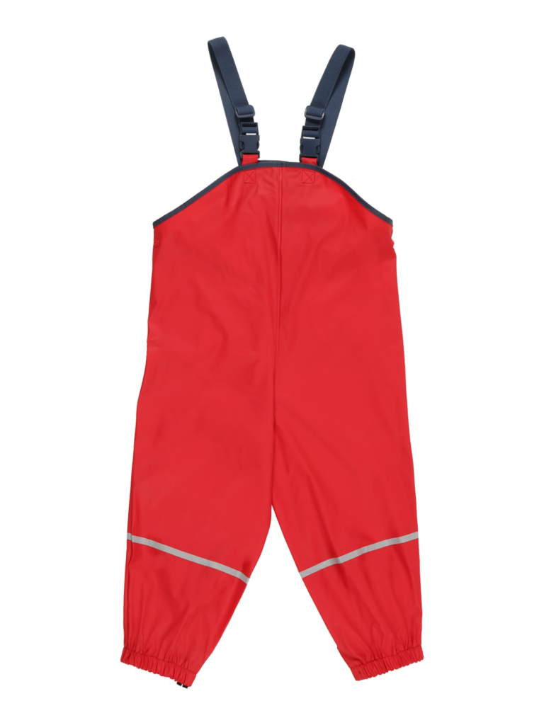 PLAYSHOES Pantaloni sport  albastru marin / gri deschis / roșu