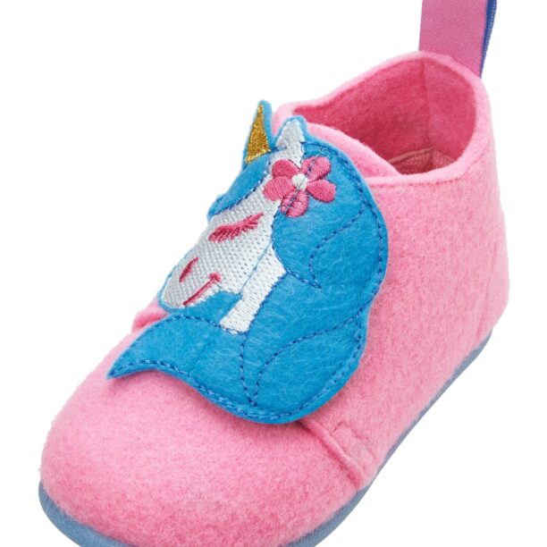 PLAYSHOES Papuci de casă 'Einhorn'  mai multe culori / roz