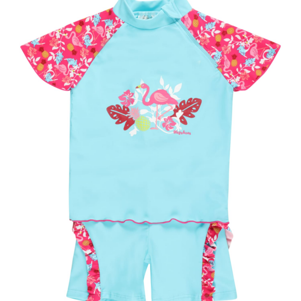 PLAYSHOES Protecție UV 'Flamingo'  turcoaz / mai multe culori / roz