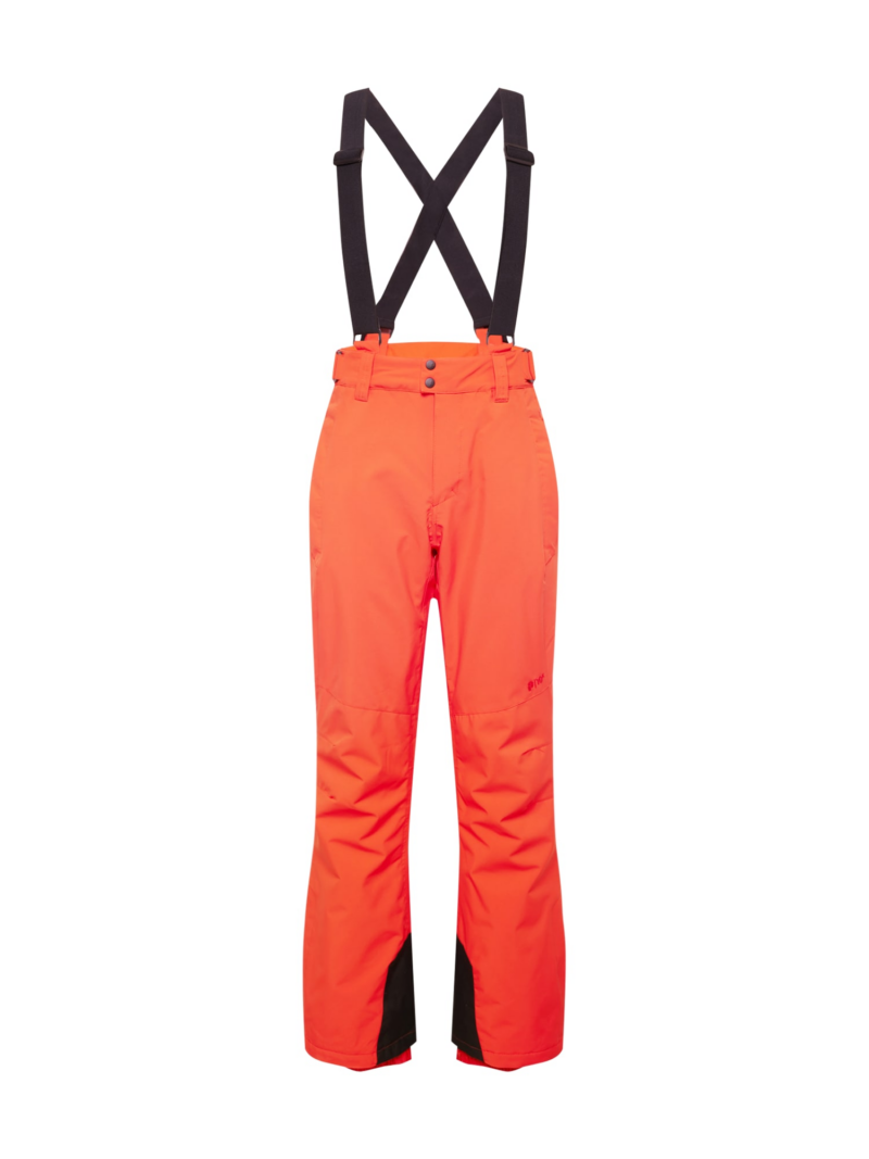 PROTEST Pantaloni sport 'OWENS'  portocaliu neon / negru