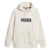 PUMA Bluză de molton 'ESS 2 Col Big'  negru / alb