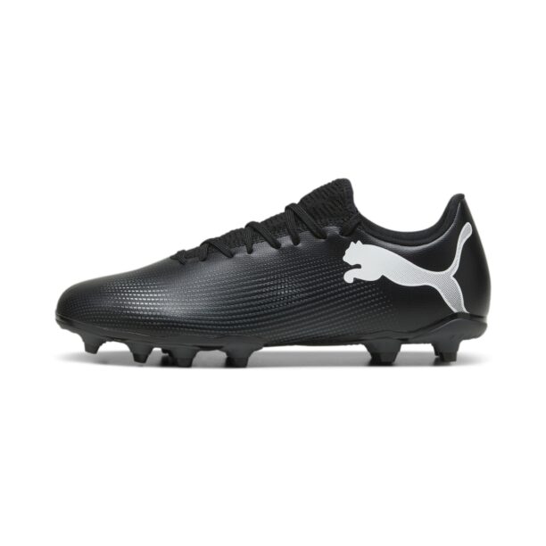 PUMA Ghete de fotbal 'Future 7 Play'  negru / alb