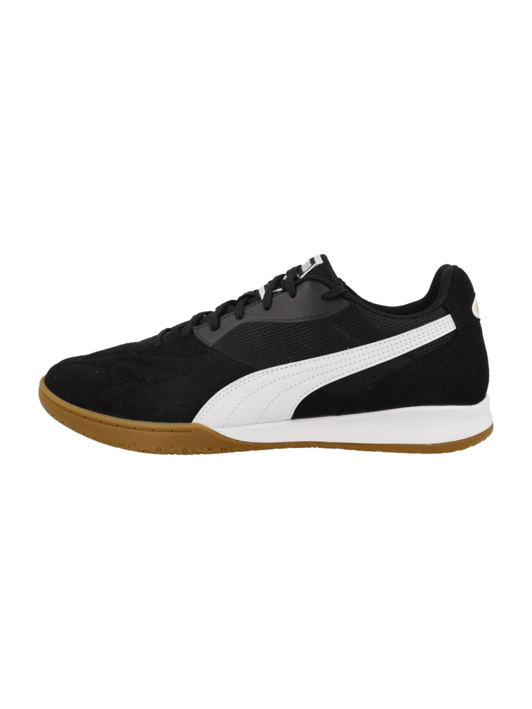 PUMA Ghete de fotbal 'KING TOP'  negru / alb