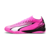 PUMA Ghete de fotbal 'Ultra Match'  roz / negru / alb