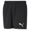 PUMA Pantaloni  negru / alb