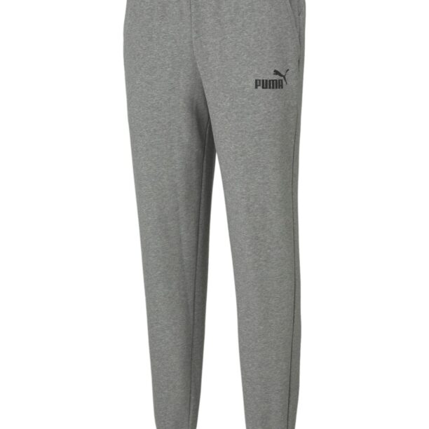 PUMA Pantaloni sport  gri amestecat / negru