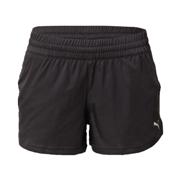 PUMA Pantaloni sport  gri / negru