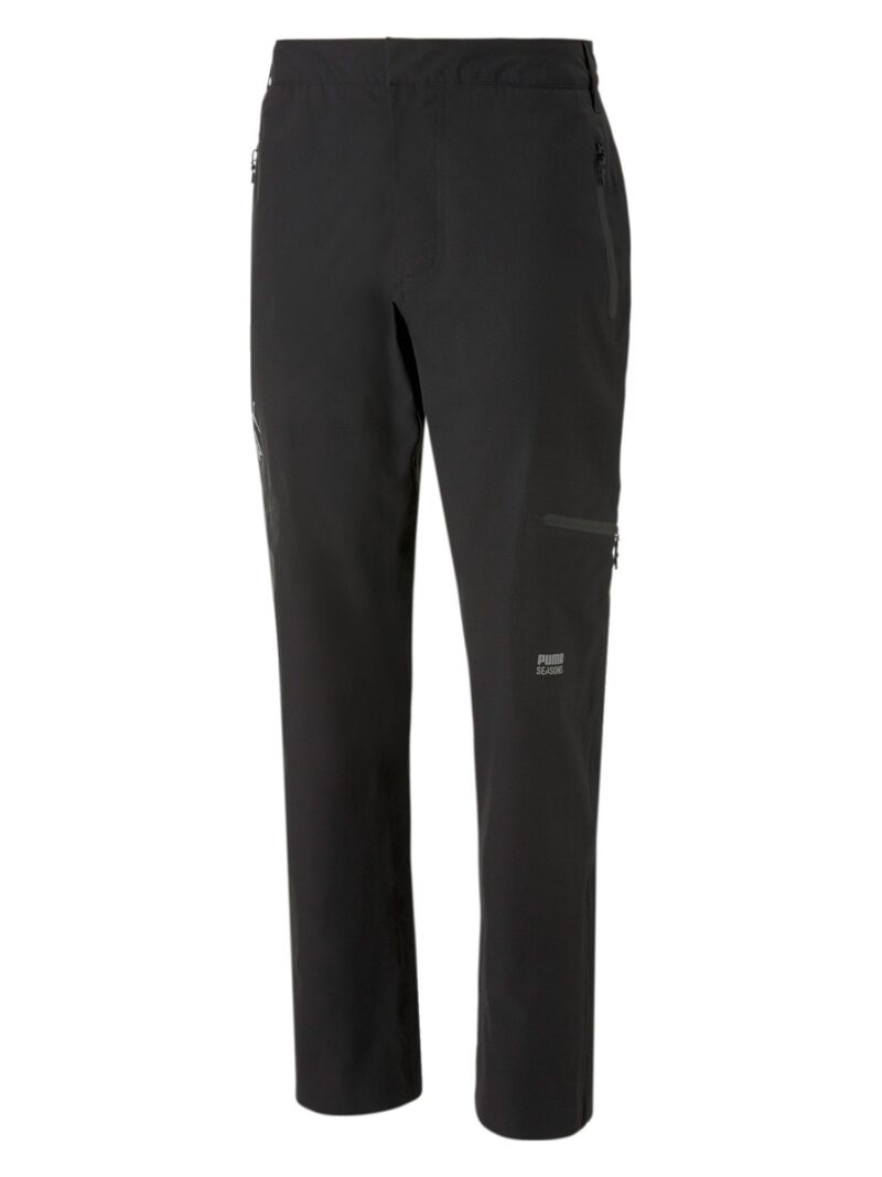 PUMA Pantaloni sport  gri / negru