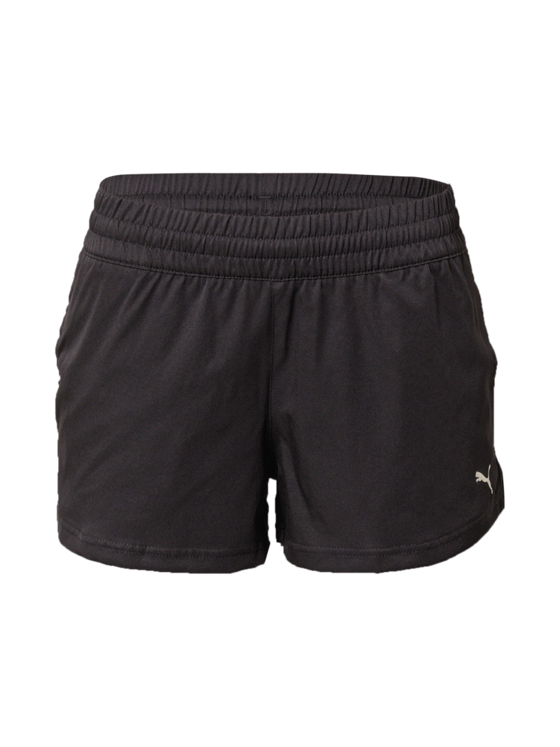 PUMA Pantaloni sport  gri / negru