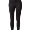 PUMA Pantaloni sport  negru / alb