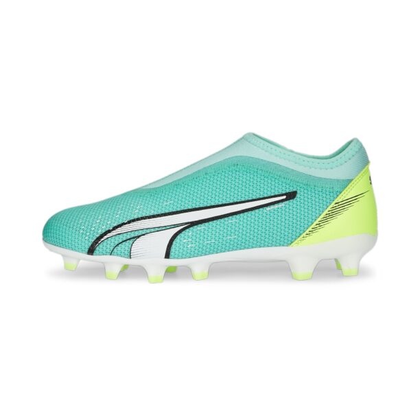 PUMA Pantofi sport 'Ultra Match'  verde mentă / verde deschis / negru / alb murdar