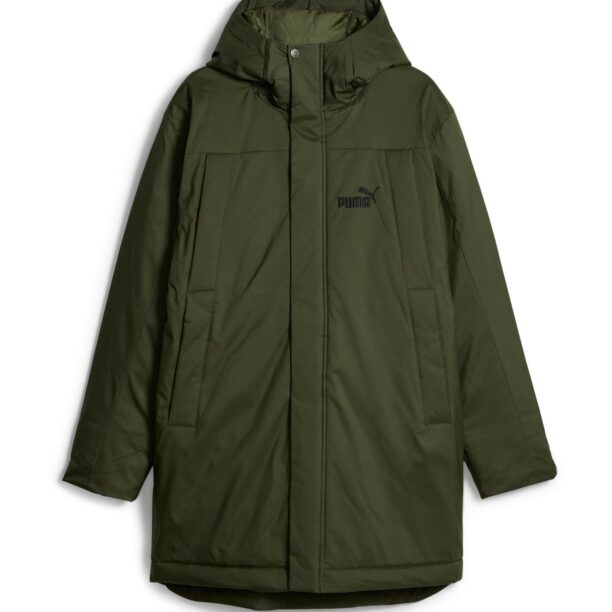 PUMA Parka de iarnă  verde pin / negru