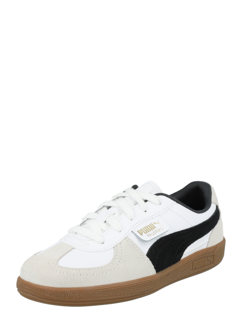 PUMA Sneaker 'Palermo'  galben auriu / gri fumuriu / negru / alb