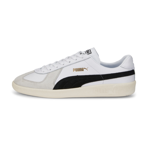 PUMA Sneaker low 'Army Trainer'  gri / negru / alb