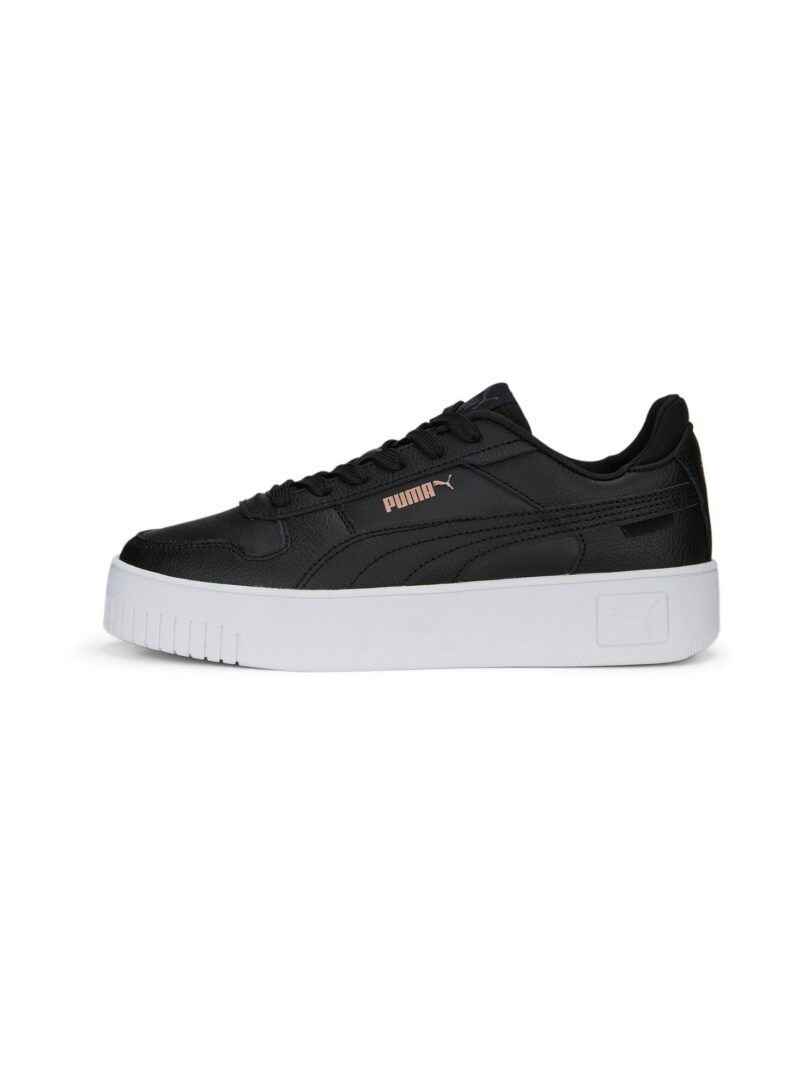 PUMA Sneaker low 'Carina'  portocaliu piersică / negru