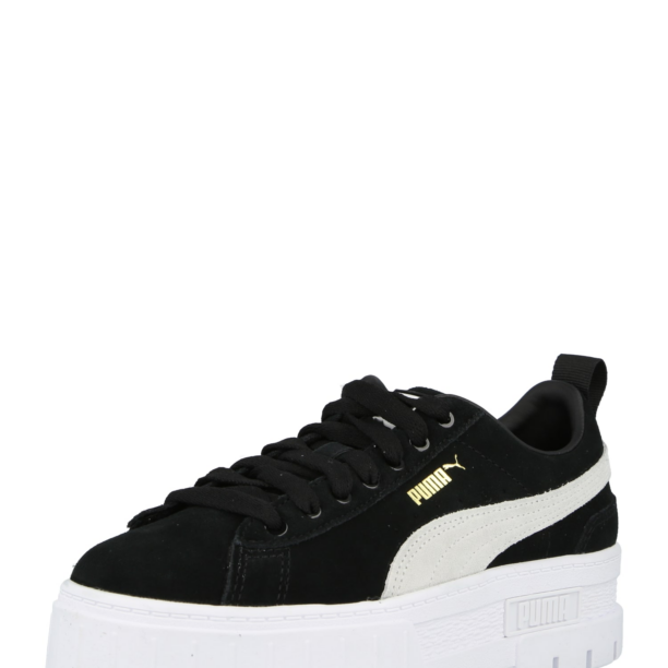 PUMA Sneaker low 'Mayze Wn s'  auriu / negru / alb