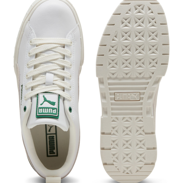 Cumpăra PUMA Sneaker low 'Mayze'  bej / verde / alb