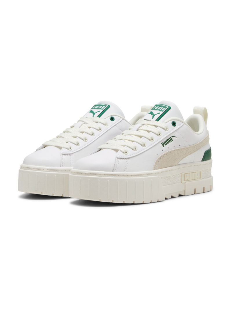 PUMA Sneaker low 'Mayze'  bej / verde / alb