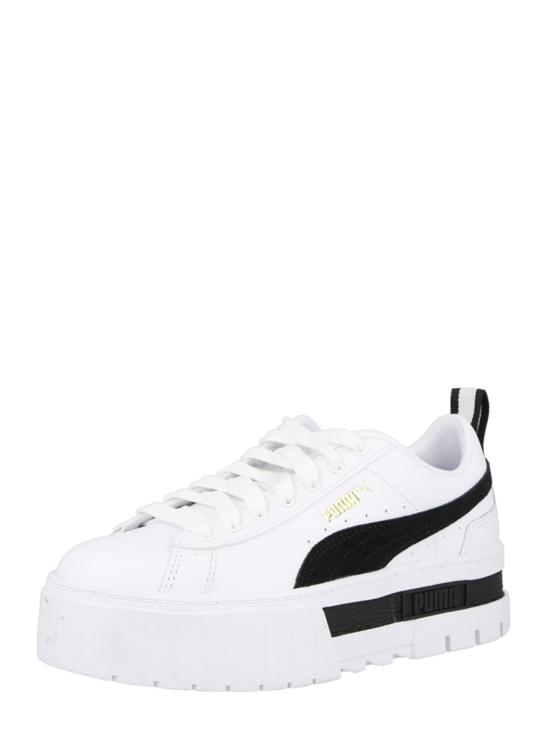 PUMA Sneaker low 'Mayze'  negru / alb