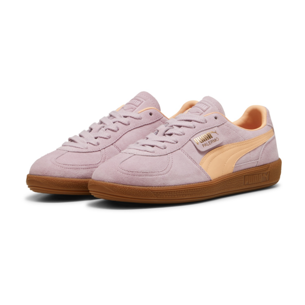 Original PUMA Sneaker low 'Palermo'  portocaliu caisă / roz