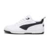 PUMA Sneaker low 'Rebound V6'  negru / alb