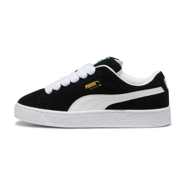 PUMA Sneaker low 'Suede XL'  auriu / negru / alb