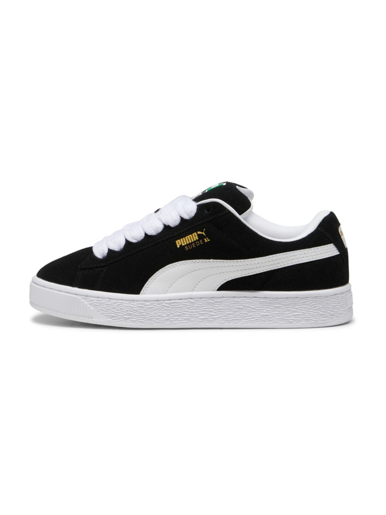 PUMA Sneaker low 'Suede XL'  auriu / negru / alb