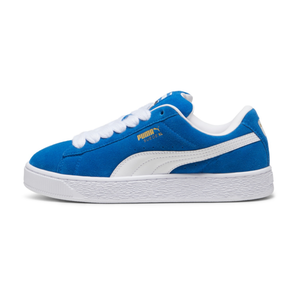 PUMA Sneaker low  albastru / auriu / alb