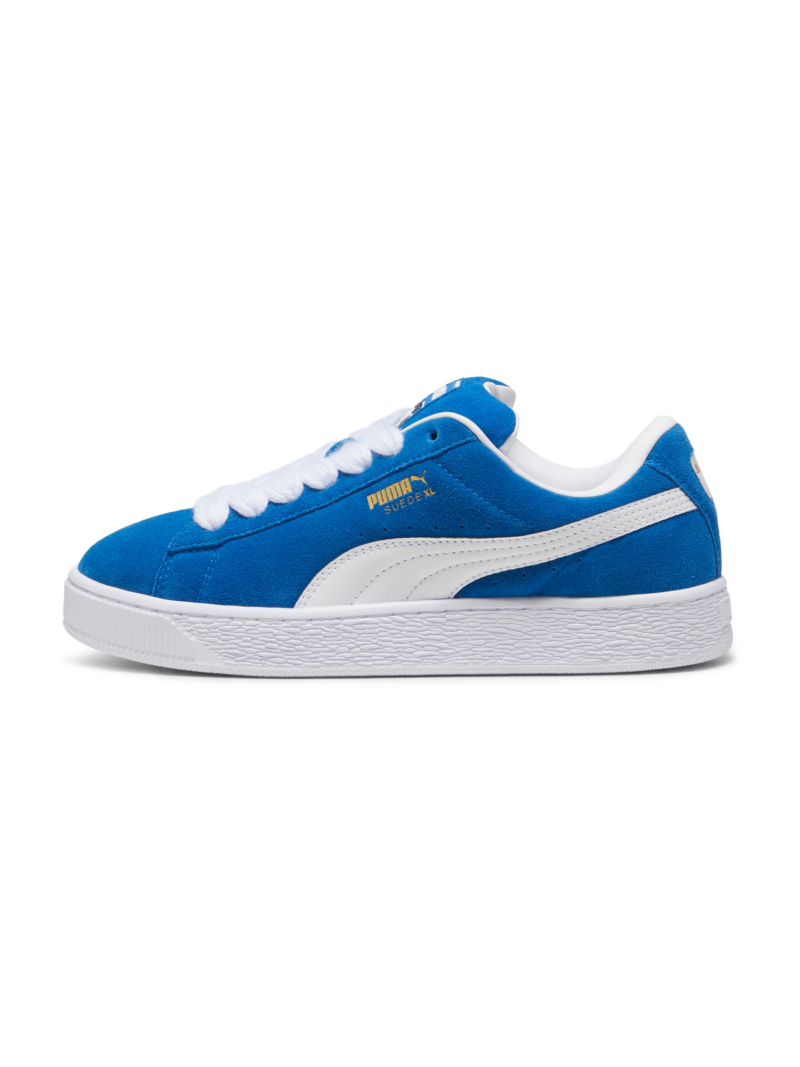 PUMA Sneaker low  albastru / auriu / alb