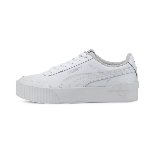 PUMA Sneaker low  argintiu / alb