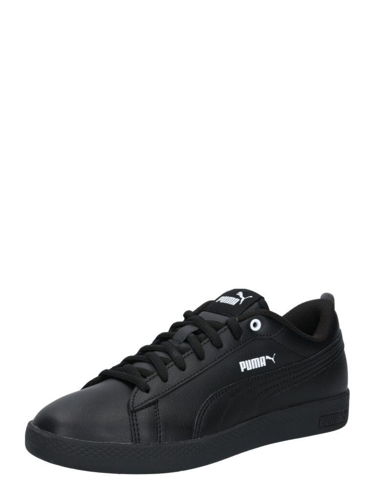 PUMA Sneaker low  negru / alb