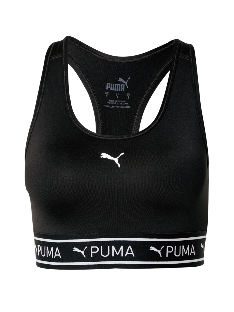 PUMA Sport top '4Keeps'  negru / alb