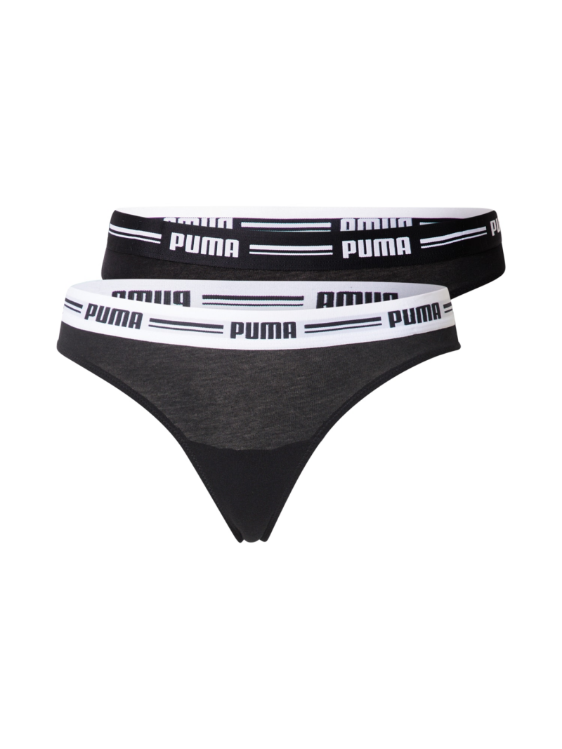 PUMA Tanga  negru / alb