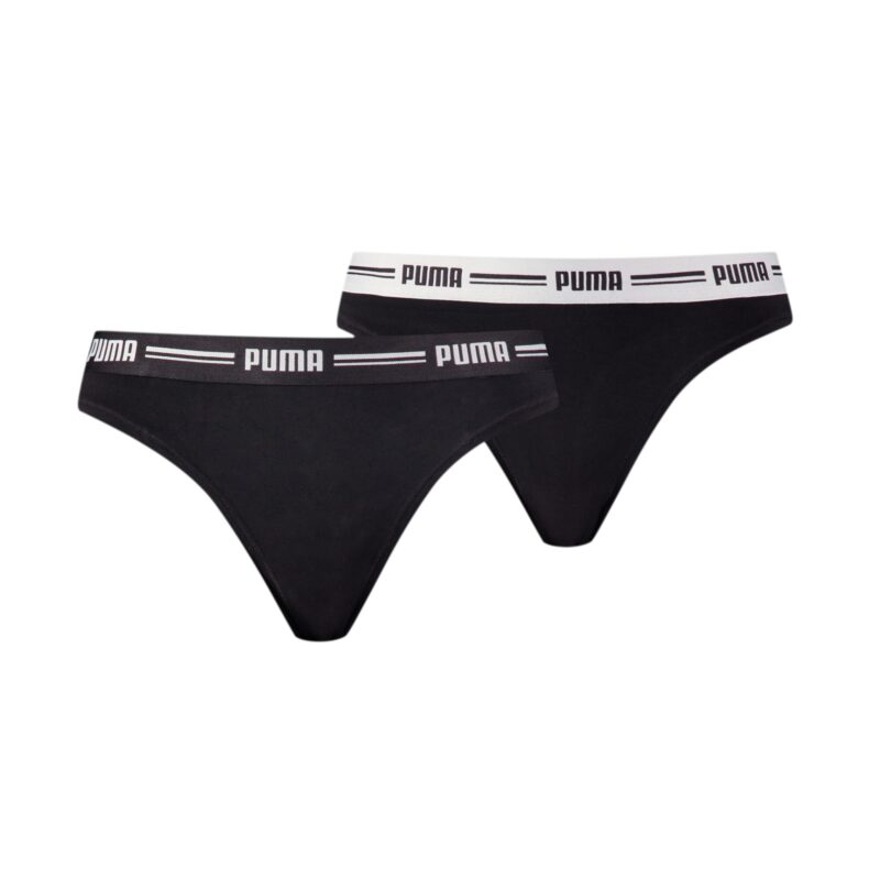 PUMA Tanga  negru / alb