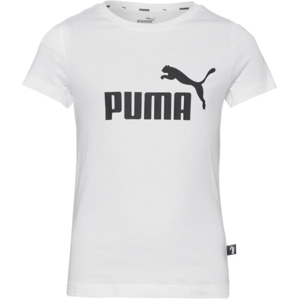 PUMA Tricou 'Essentials'  negru / alb