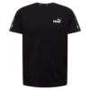 PUMA Tricou funcțional 'Essentials+'  gri / negru / alb