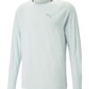 PUMA Tricou funcțional 'RUN CLOUDSPUN LS TEE'  gri grafit / gri deschis