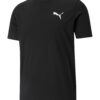 PUMA Tricou funcțional  negru / alb