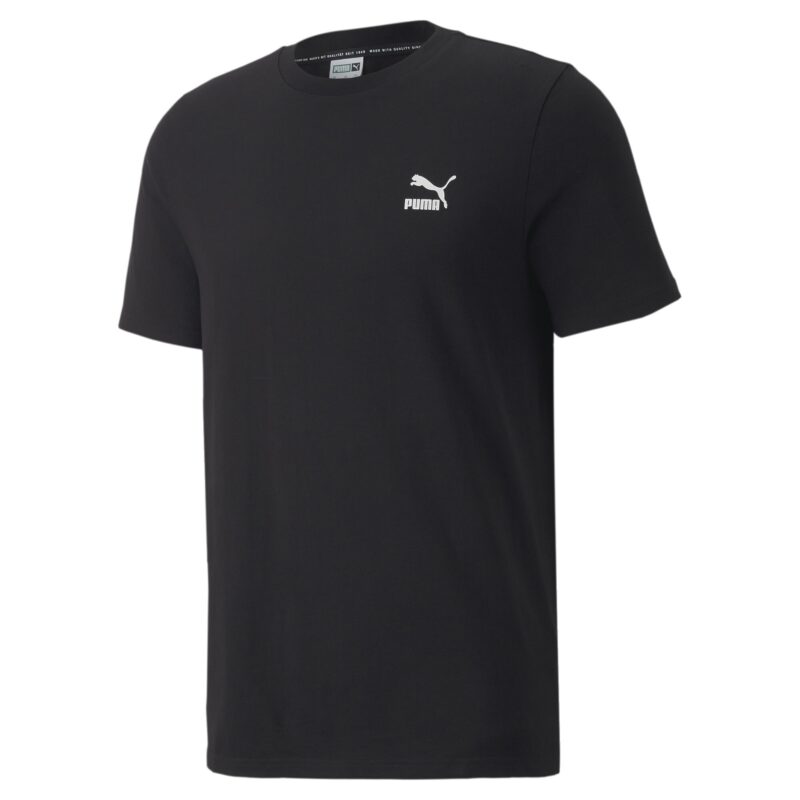 PUMA Tricou  negru / alb