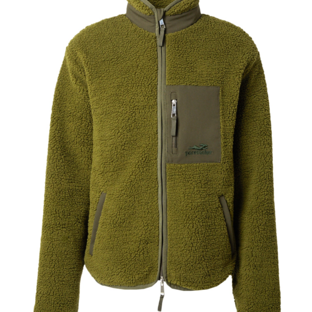 Pacemaker Jachetă  fleece 'Alessio'  verde / oliv / verde deschis