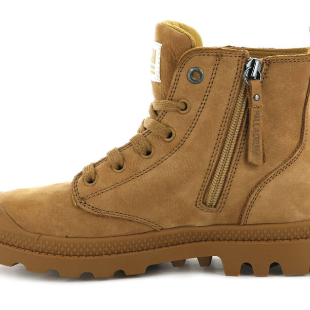 Cumpăra Palladium Boots Pampa HI Zip Nubuck Amber Gold