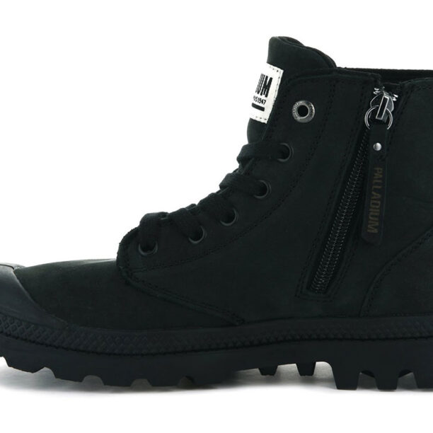 Cumpăra Palladium Boots Pampa HI Zip Nubuck Black