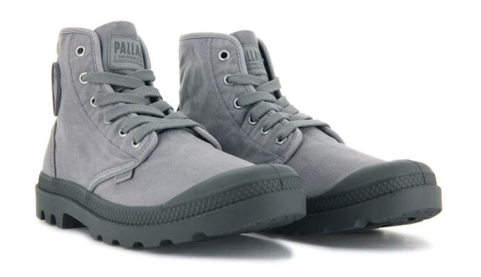 Palladium Boots US Pampa Hi GrayFlannel - imagine 6